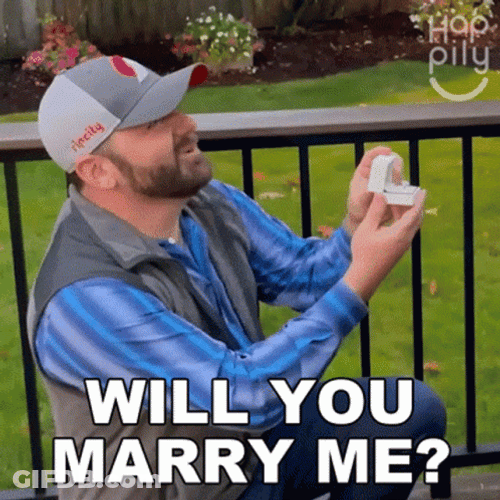 Will You Marry Me Bae GIF