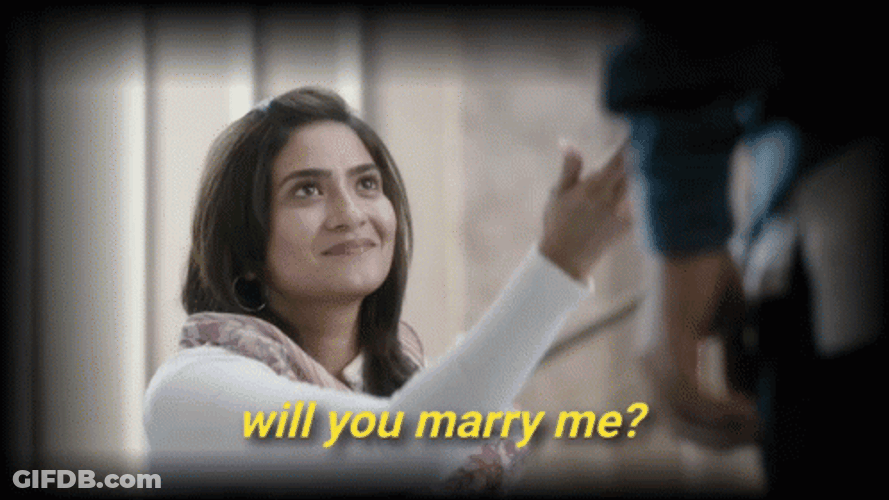 Will You Marry Me Honey GIF