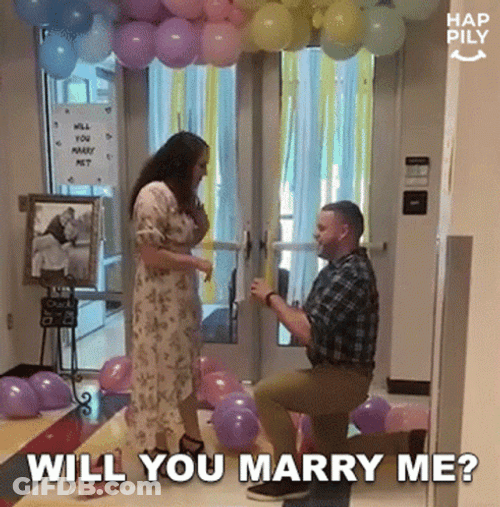 Will You Marry Me My Queen GIF