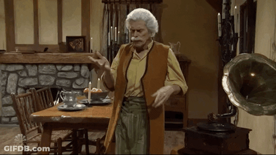Willem Dafoe Shows Opposite Of Bad Dancing GIF