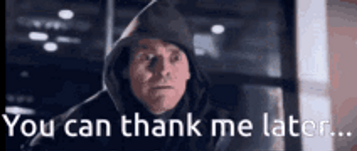 Willem Dafoe Thank Me Later GIF