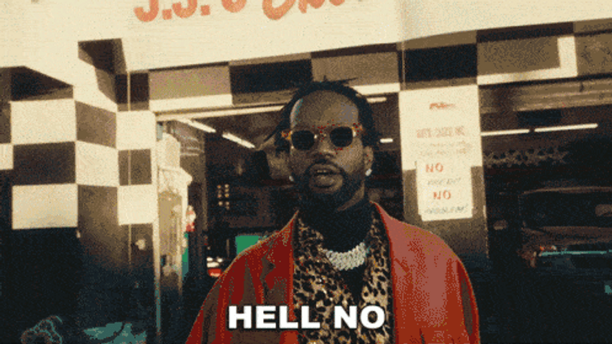 Willie Dynamite Hell No Man GIF