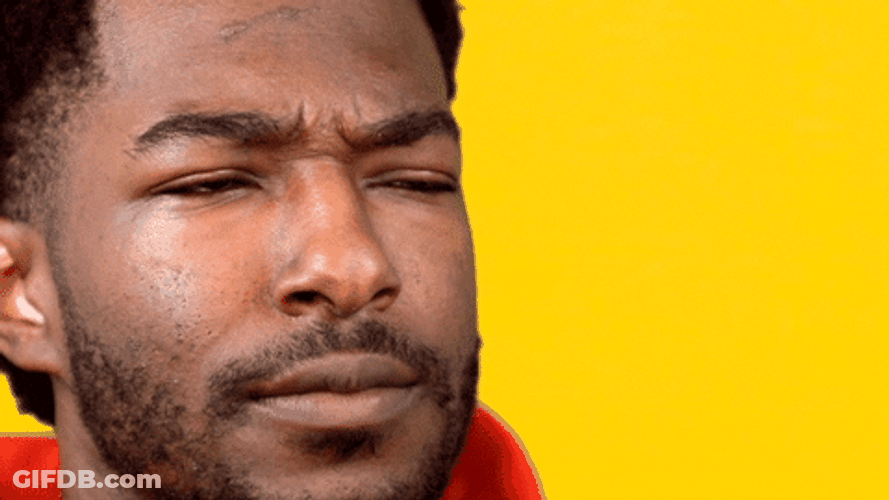 Willie Jones Blinking Guy Head Shake GIF