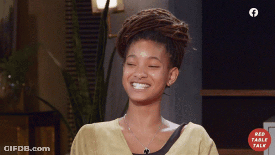 Willow Smith And I Oop Meme GIF