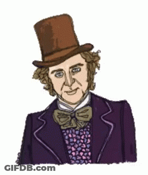 Willy Wonka Art GIF