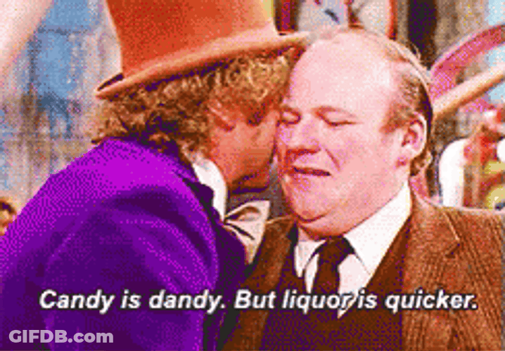 Willy Wonka Candy Is Dandy GIF