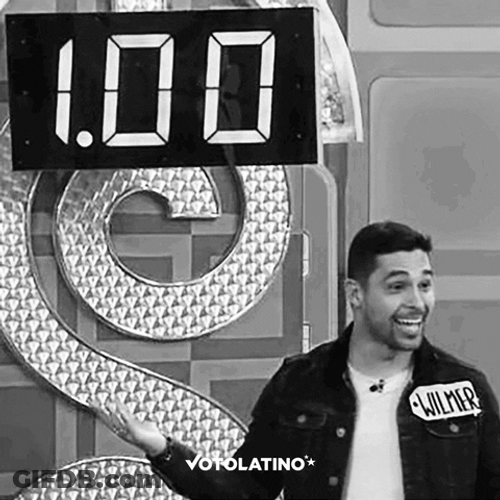Wilmer Valderrama Giving Donation GIF