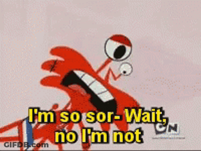 Wilt Sorry Not Sorry GIF