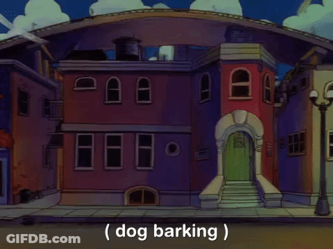 Wind Howling Dog Barking Sound GIF
