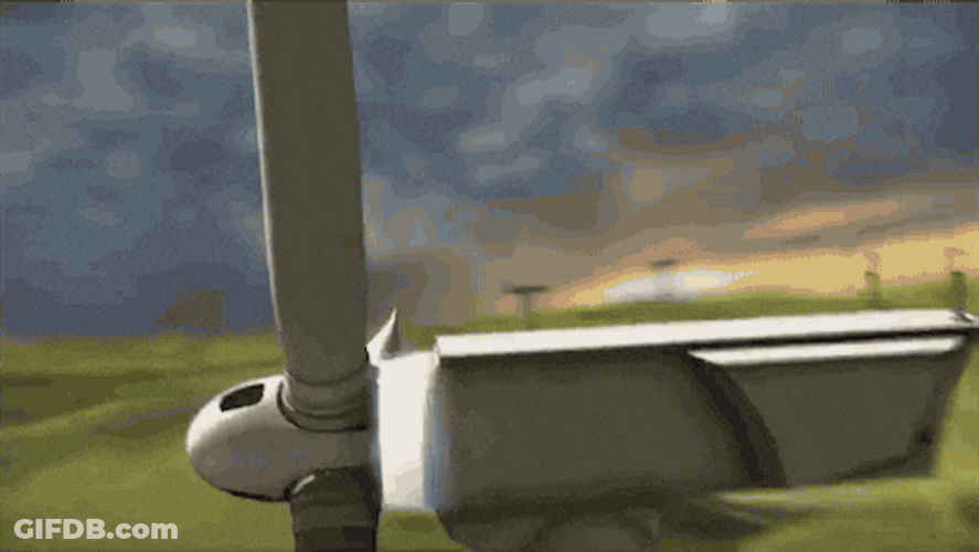 Wind Turbine Generator Head Interior GIF