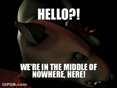 Window With Winnie The Pooh Quote GIF