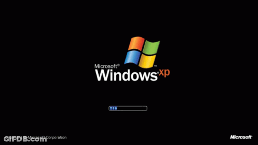 Windows XP Loading Screen GIF