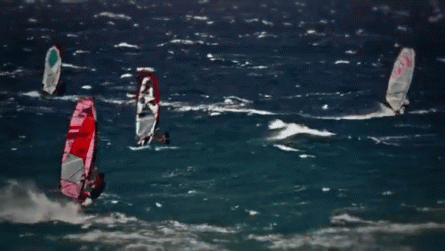 Windsurfing Awesome Wind GIF