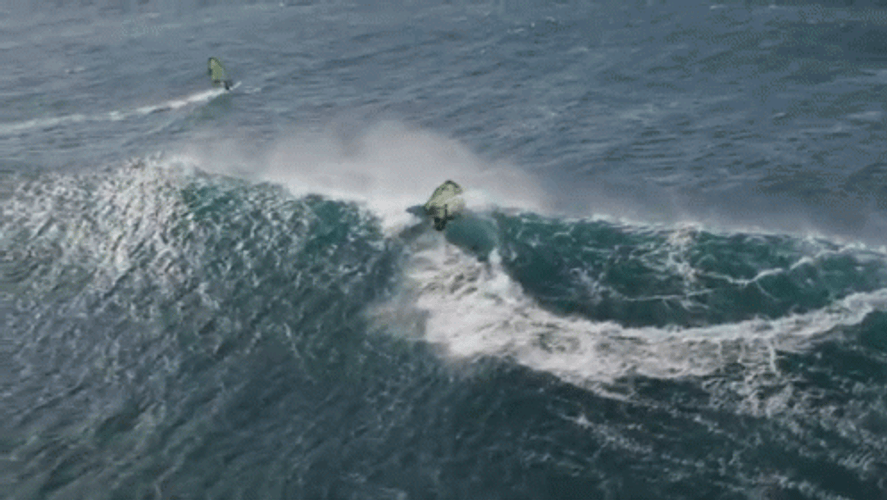 Windsurfing Big Wave GIF