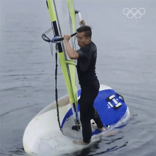 Windsurfing Fall Over Shahar Zubari GIF