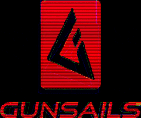 Windsurfing Gunsails Glitch GIF