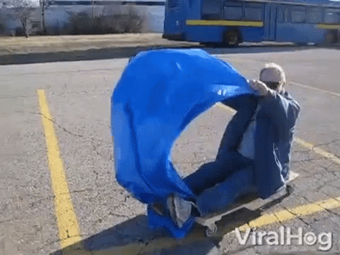 Windsurfing Rolling Scoot GIF