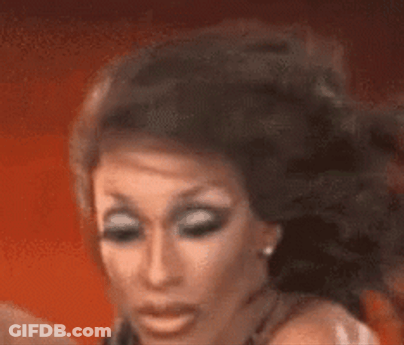 Windy Sahara Davenport Eyelashes GIF