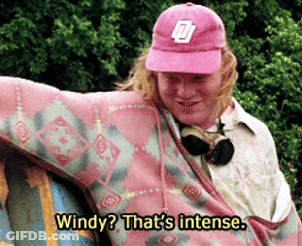 Windy That's Intense GIF
