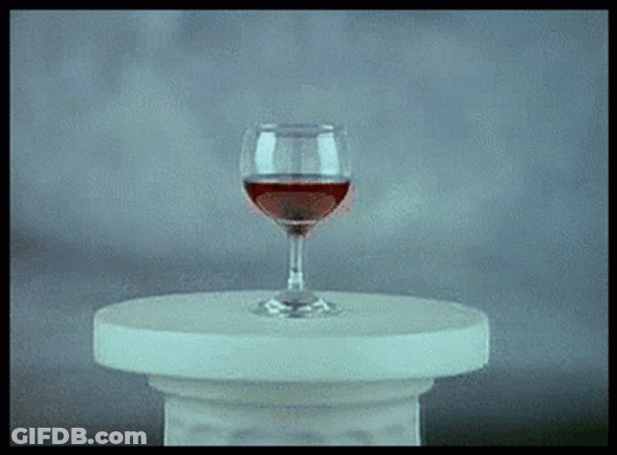 Wine Glass Breaking Dramatic Shot GIF