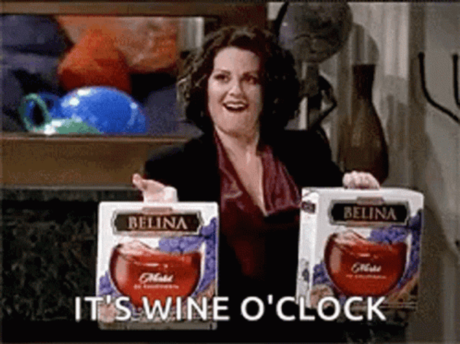Wine O Clock Juice Box GIF