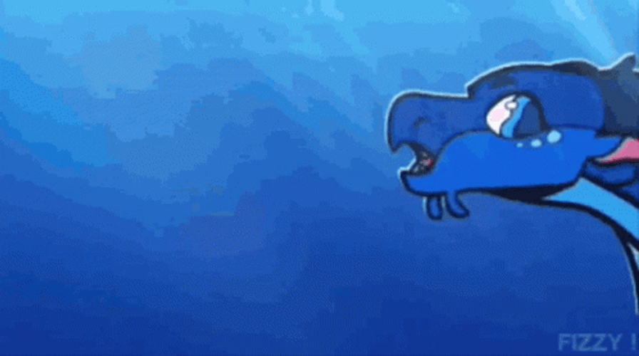 Wings Of Fire Blue Dragon GIF