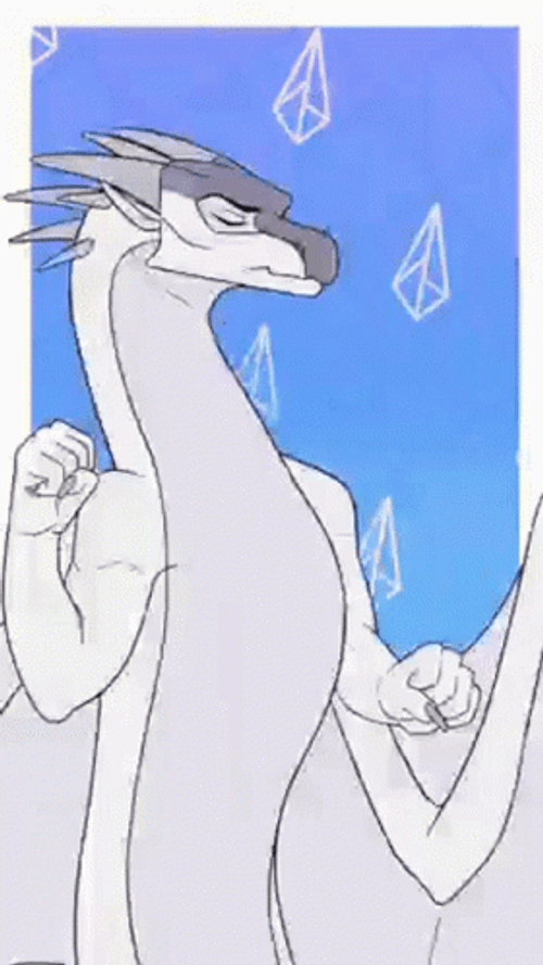 Wings Of Fire Dragon Fox Art GIF