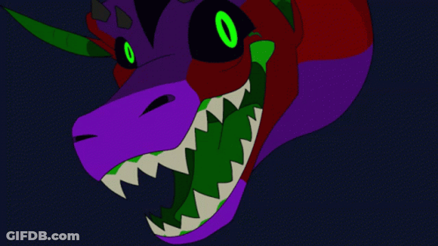 Wings Of Fire Dragon Smile GIF