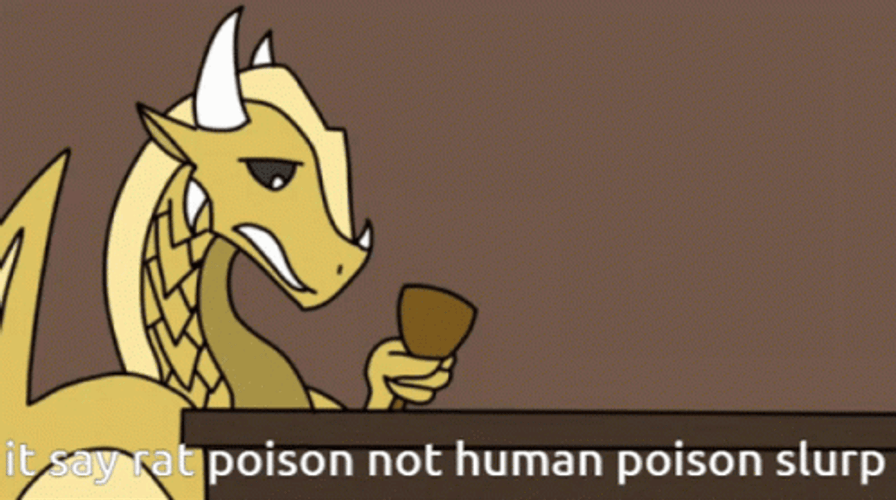 Wings Of Fire Human Poison Slurp GIF