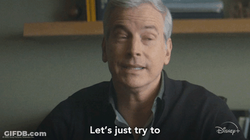 Winking Man Take It Down A Notch Disney GIF