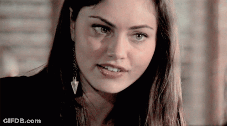 Winking Phoebe Tonkin GIF