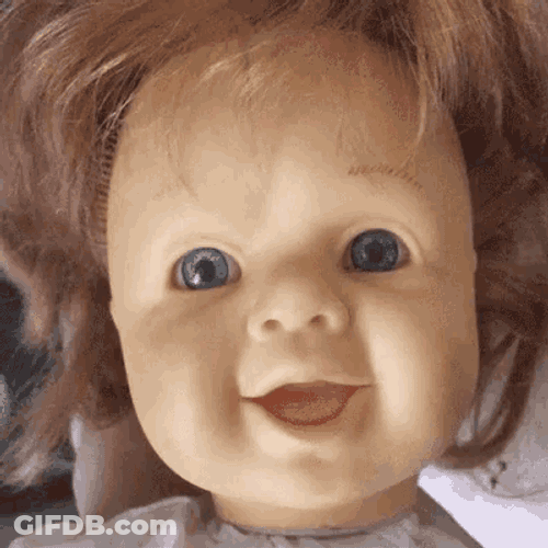 Winky Creepy GIF