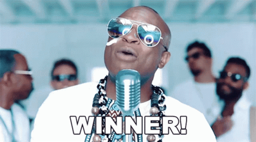 Winner Alex Boye GIF