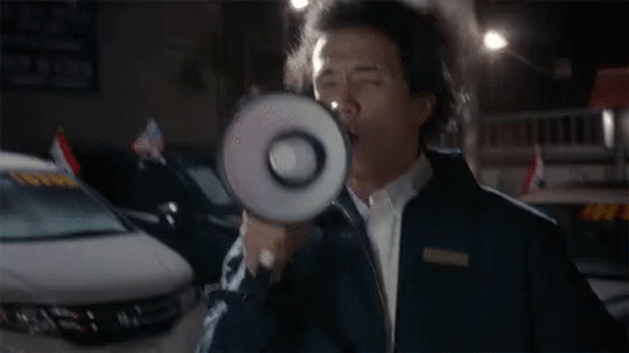 Winner Screaming In Megaphone GIF
