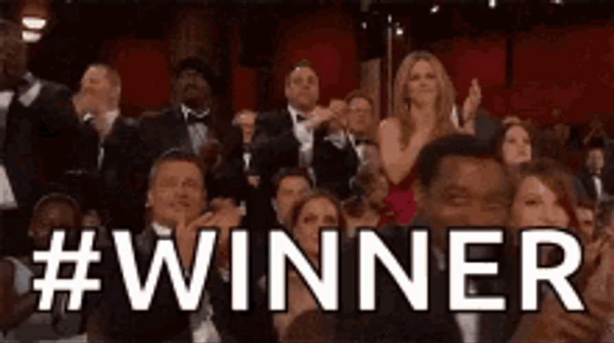 Winner Standing Ovation GIF
