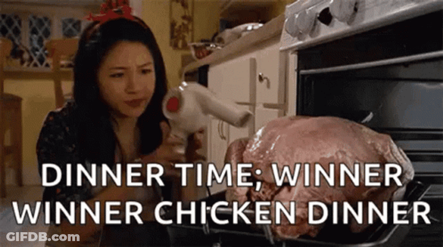 Winner Winner Chicken Dinner GIF