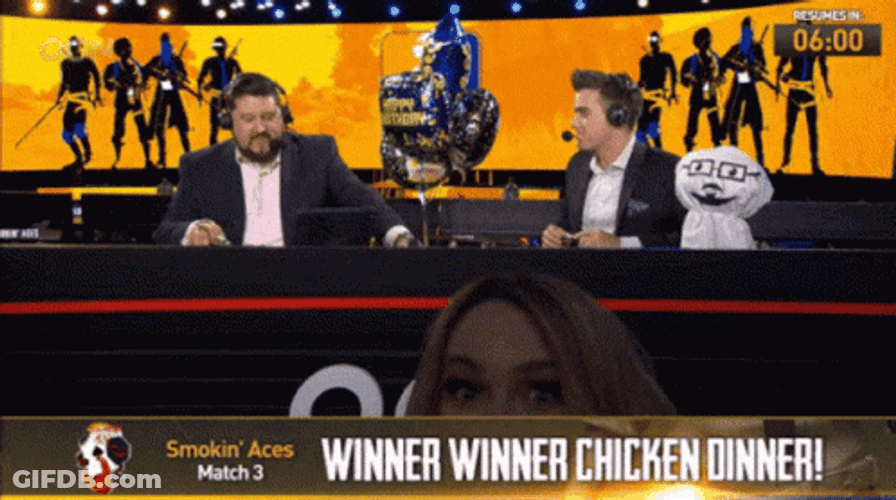 Winner Winner Chicken Dinner GIF