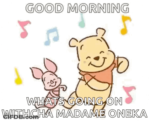 Winnie The Pooh And Piglet Dancing GIF