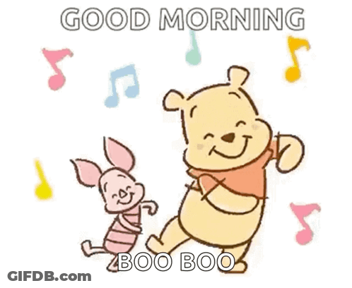 Winnie The Pooh And Piglet Dancing GIF