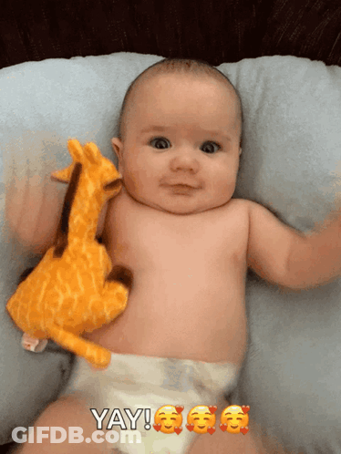 Winnie The Pooh And Piglet With Party Hats Balloons GIF