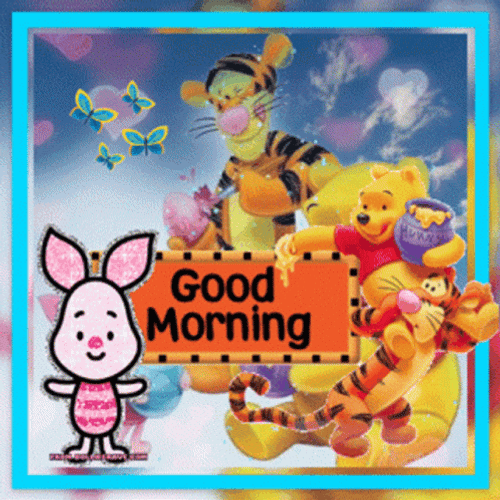 Winnie The Pooh Disney Good Morning GIF