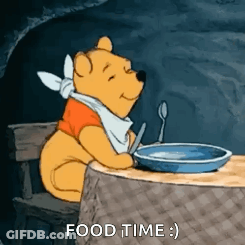 Winnie The Pooh Eating Food GIF