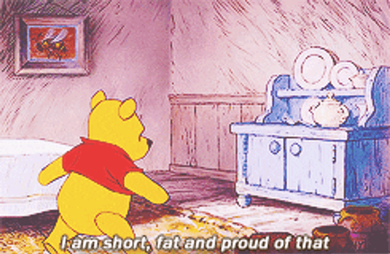 Winnie The Pooh Fat And Proud GIF