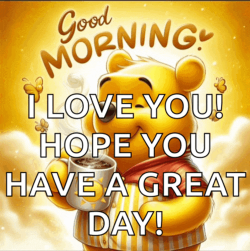 Winnie The Pooh Good Morning Meme GIF