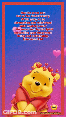 Winnie The Pooh Greeting Card Saying Have A Lovely Tuesday GIF