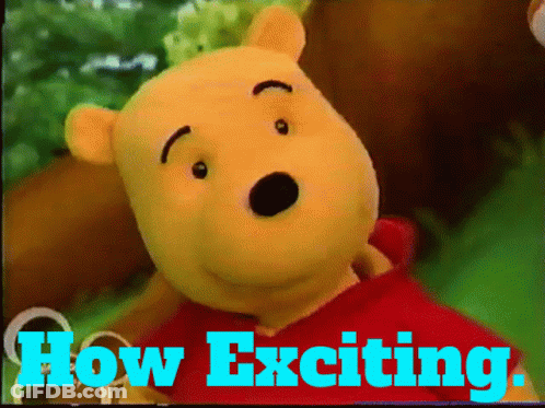 Winnie The Pooh How Exciting GIF