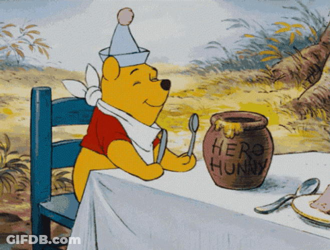 Winnie The Pooh Hungry GIF