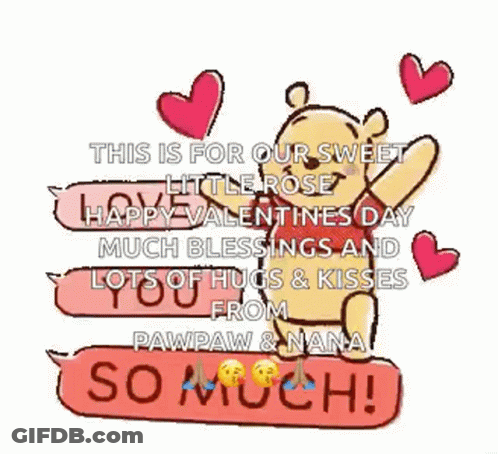 Winnie The Pooh I Love You GIF