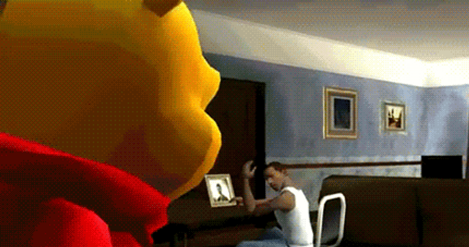 Winnie The Pooh Mash Up GTA GIF