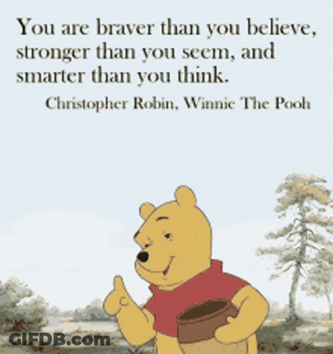 Winnie The Pooh Quote GIF